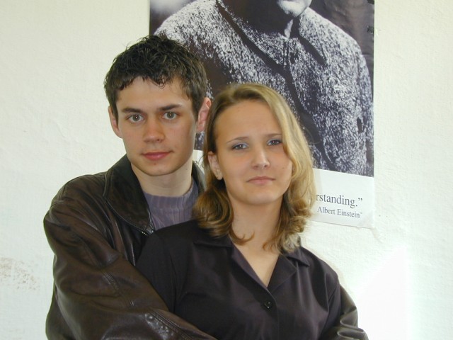 Timi és Máté ( a gyengébbek kedvéért: jobbról balra :)